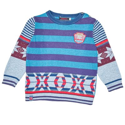 Pull de seconde main en coton pour enfant garçon de 3 ans - Vue 1