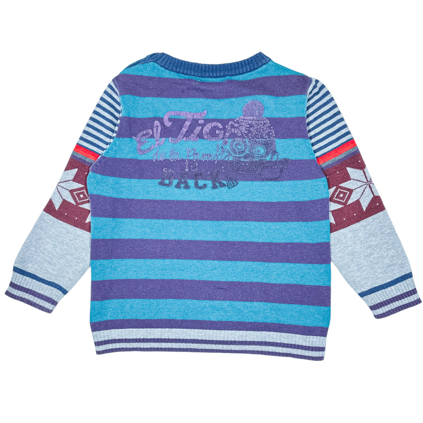 Pull de seconde main en coton pour enfant garçon de 3 ans - Vue 2