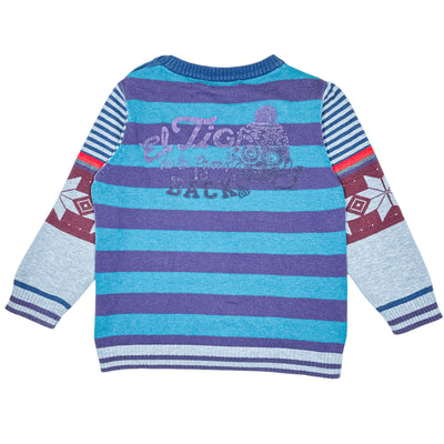 Pull de seconde main en coton pour enfant garçon de 3 ans - Vue 2