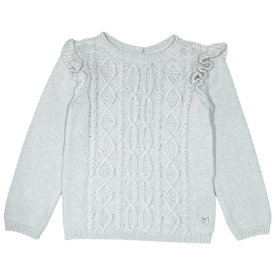 Pull de seconde main en coton et laine pour enfant fille de 3 ans - Vue 1