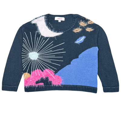 Pull de seconde main en coton et viscose pour enfant fille de 3 ans - Vue 1