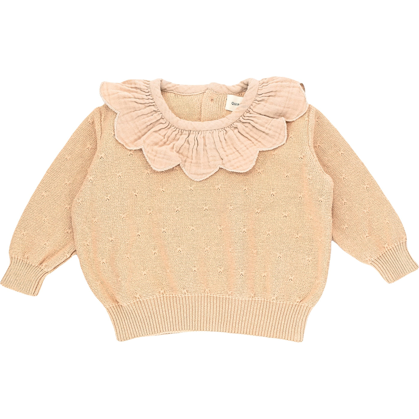 Pull de seconde main en coton bio pour bébé fille de 3 mois - Vue 1