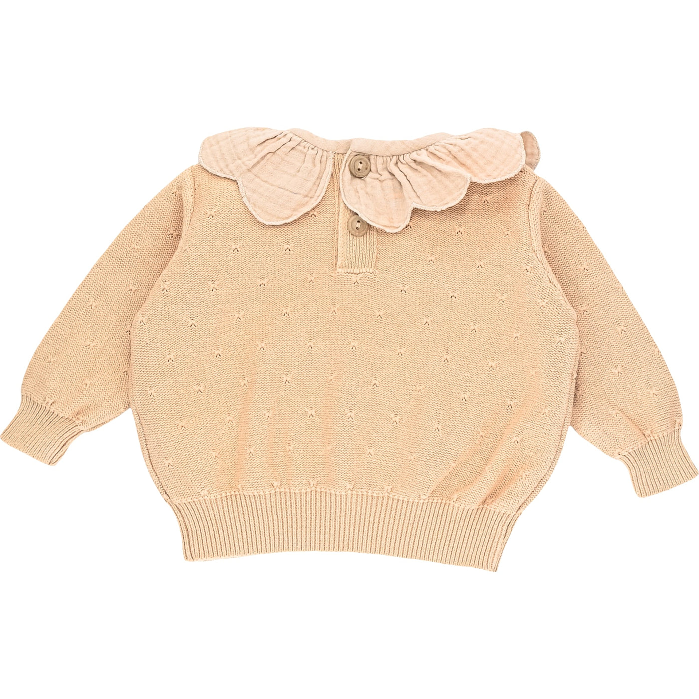 Pull de seconde main en coton bio pour bébé fille de 3 mois - Vue 2