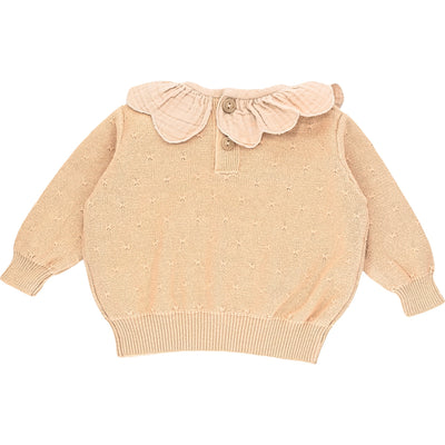 Pull de seconde main en coton bio pour bébé fille de 3 mois - Vue 2