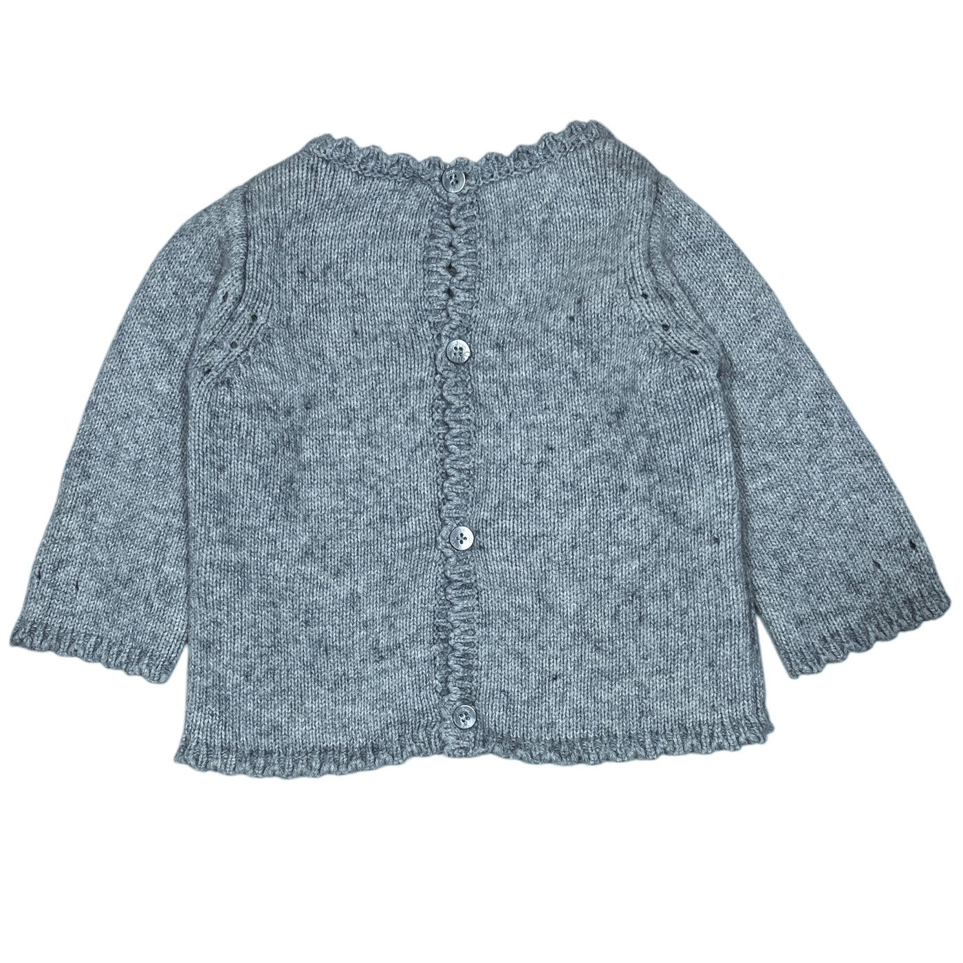 Pull de seconde main en coton et laine pour bébé de 3 mois - Vue 2