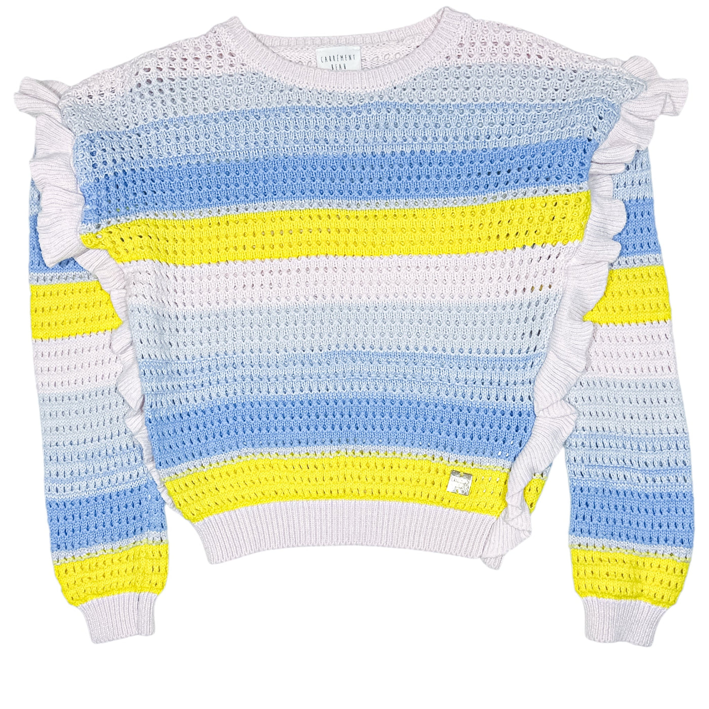 Pull de seconde main en coton pour enfant fille de 4 ans - Vue 1