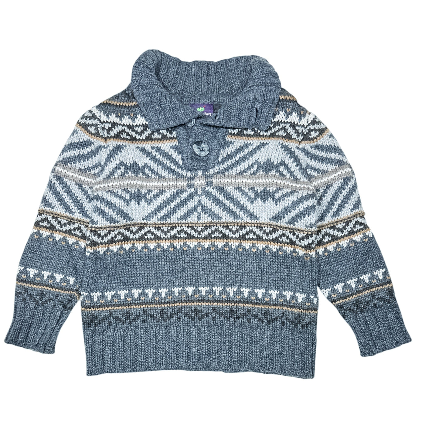 Pull de seconde main en laine pour enfant garçon de 4 ans - Vue 1