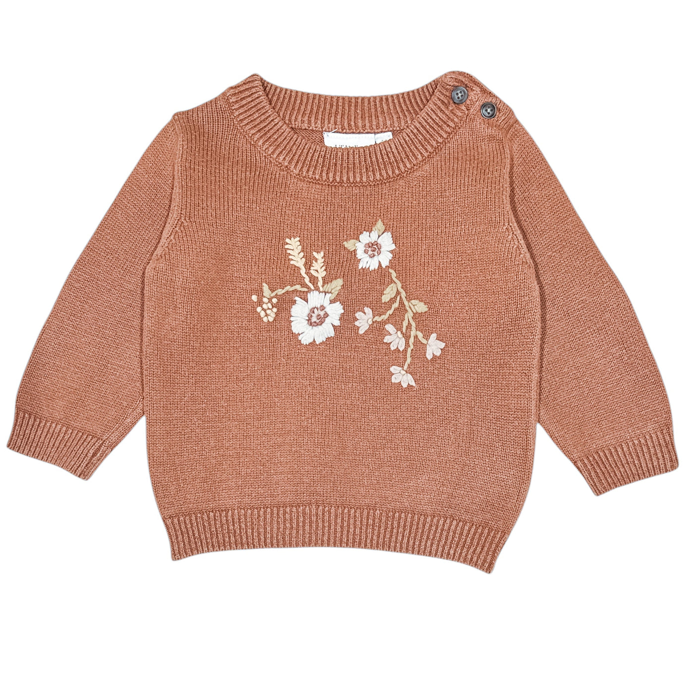 Pull de seconde main en coton pour bébé fille de 6-9 mois - Vue 1