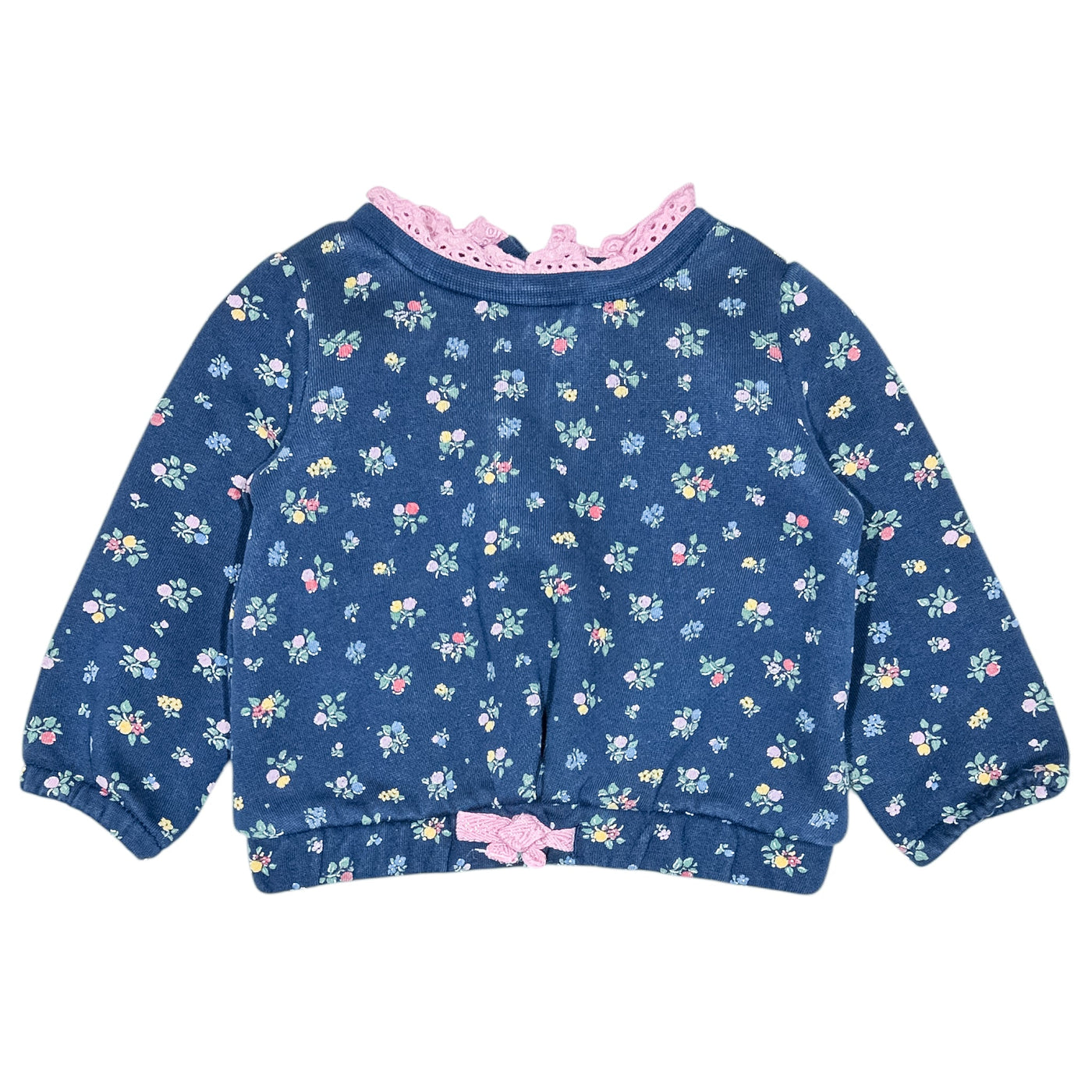 Pull de seconde main en coton pour bébé fille de 6 mois - Vue 1