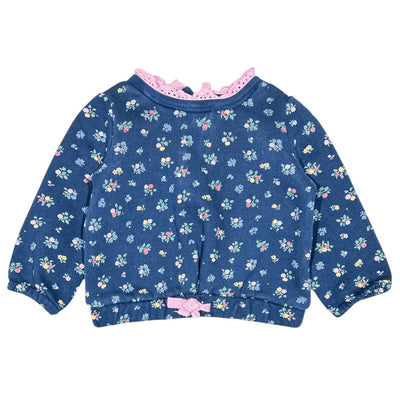Pull de seconde main en coton pour bébé fille de 6 mois - Vue 1