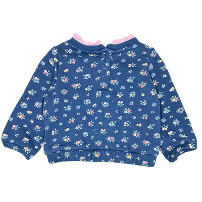 Pull de seconde main en coton pour bébé fille de 6 mois - Vue 2