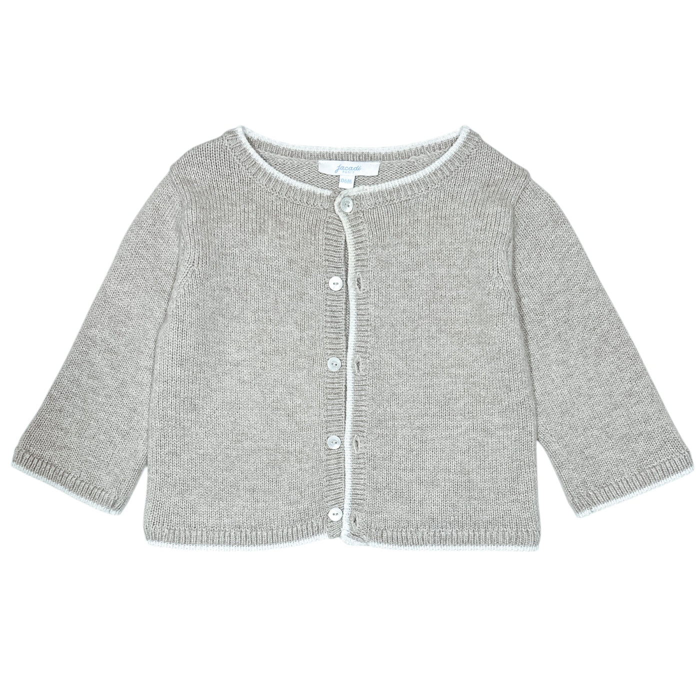 Cardigan de seconde main en laine et coton pour bébé fille de 6 mois - Vue 1