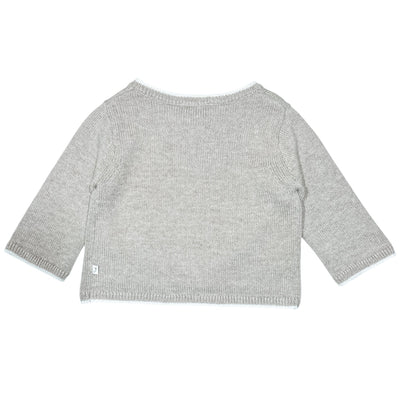 Cardigan de seconde main en laine et coton pour bébé fille de 6 mois - Vue 2