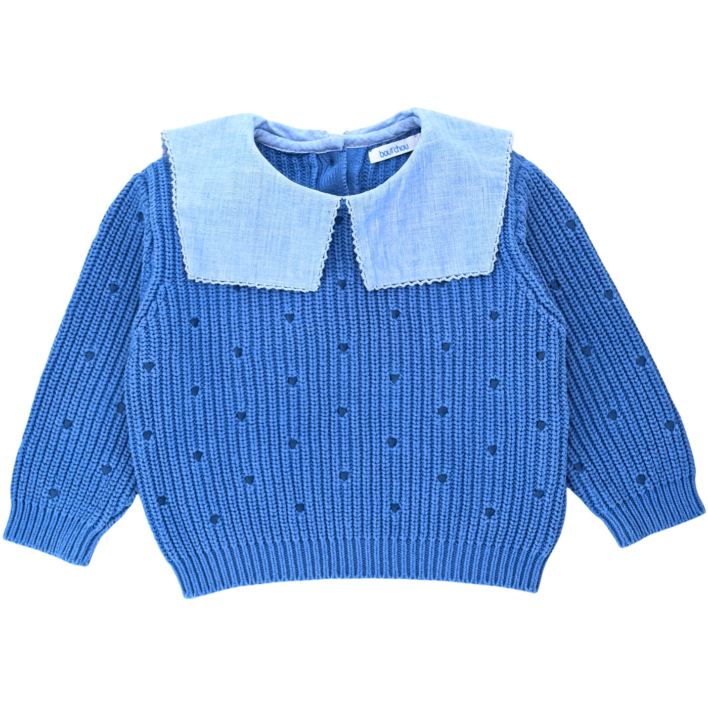 Pull de seconde main en coton pour bébé fille de 9 mois - Vue 1
