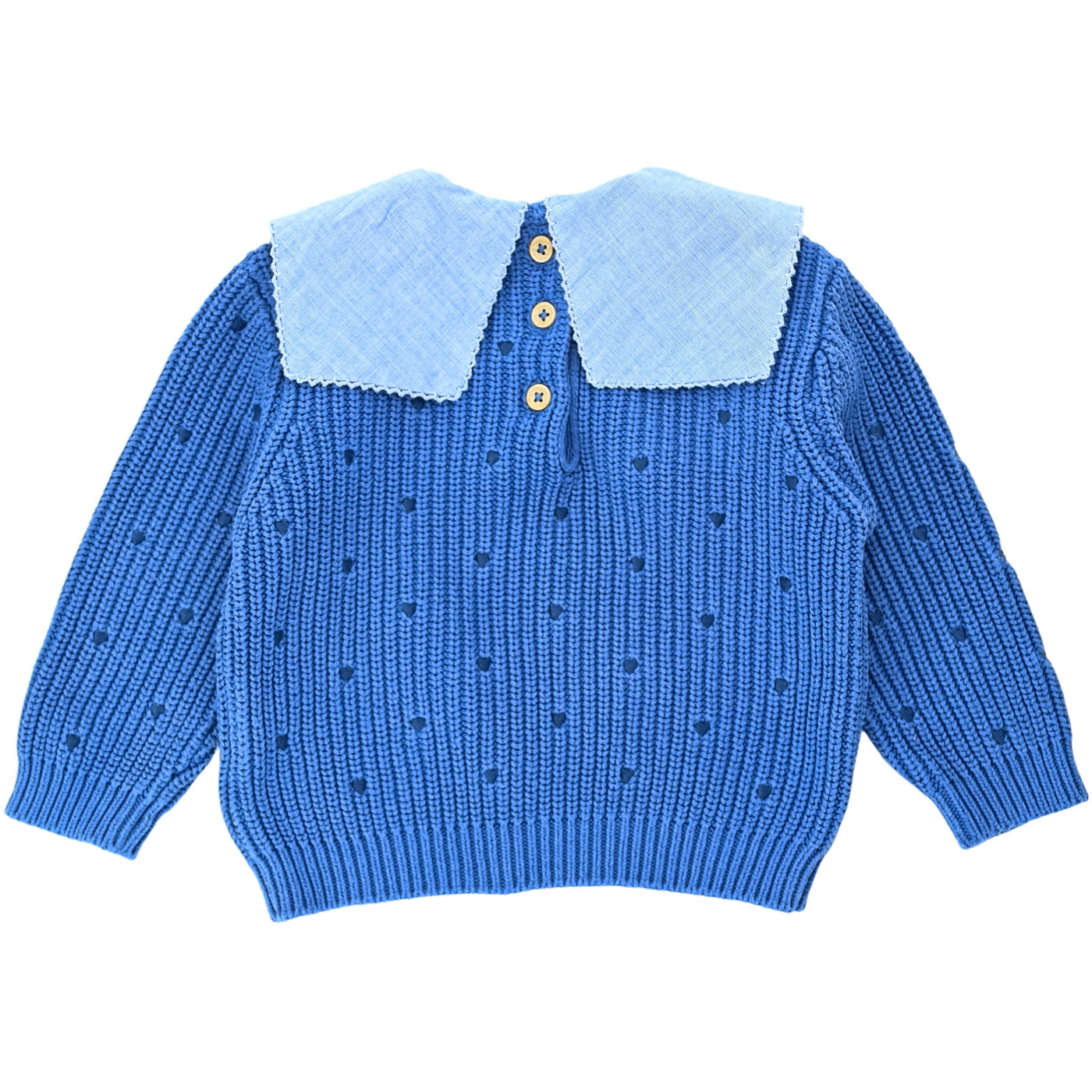 Pull de seconde main en coton pour bébé fille de 9 mois - Vue 2
