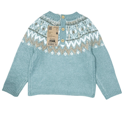 Pull de seconde main en laine pour bébé fille de 9 mois - Vue 2