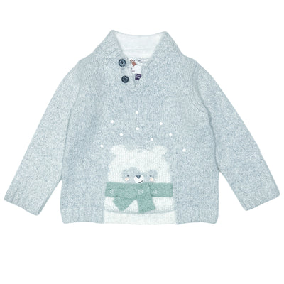 Pull de seconde main en laine et acrylique pour bébé de 9 mois - Vue 1