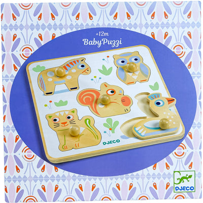 Puzzle premier âge "Puzzle à encastrement Baby Puzzi" de seconde main en bois pour enfant à partir de 12 mois - Vue 1