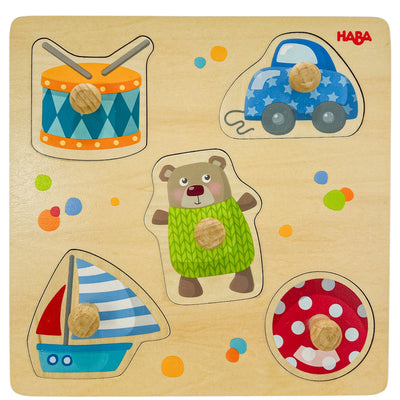 Puzzle premier âge "Puzzle à encastrement" de seconde main en bois pour enfant à partir de 12 mois - Vue 1