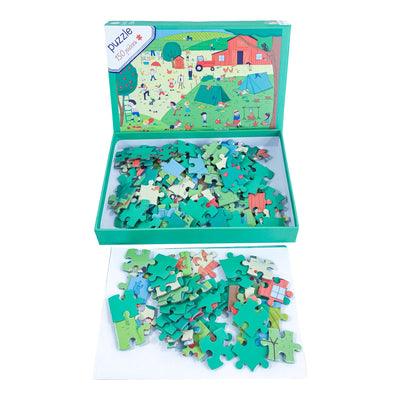 Puzzle "Puzzle A la campagne 150 pièces" de seconde main en carton pour enfant à partir de 5 ans - Vue 3