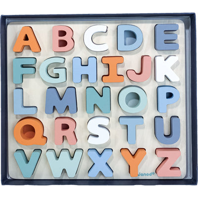 Jeu éducatif "Puzzle Alphabet Collection Sweet Cocoon 26 lettres" de seconde main en bois pour enfant à partir de 2 ans - Vue 2