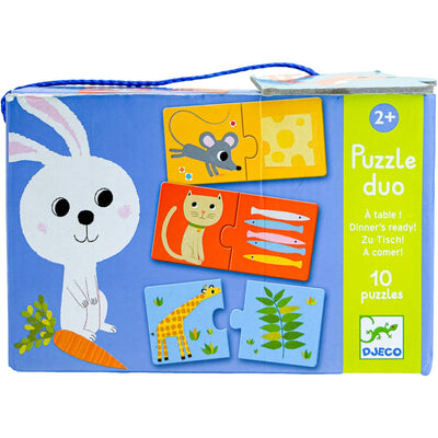 Puzzle premier âge "Puzzle duo à table" de seconde main pour enfant à partir de 24 mois - Vue 1