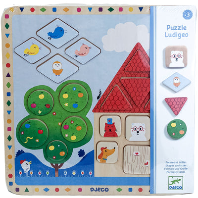 Puzzle "Puzzle éducatif en bois Ludigeo" de seconde main pour enfant à partir de 3 ans - Vue 1