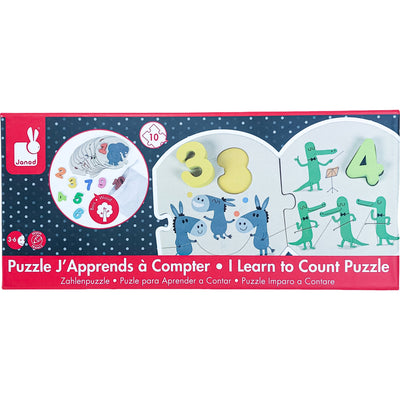 Puzzle "Puzzle J'Apprends à Compter" de seconde main en bois pour enfant à partir de 3 ans - Vue 1
