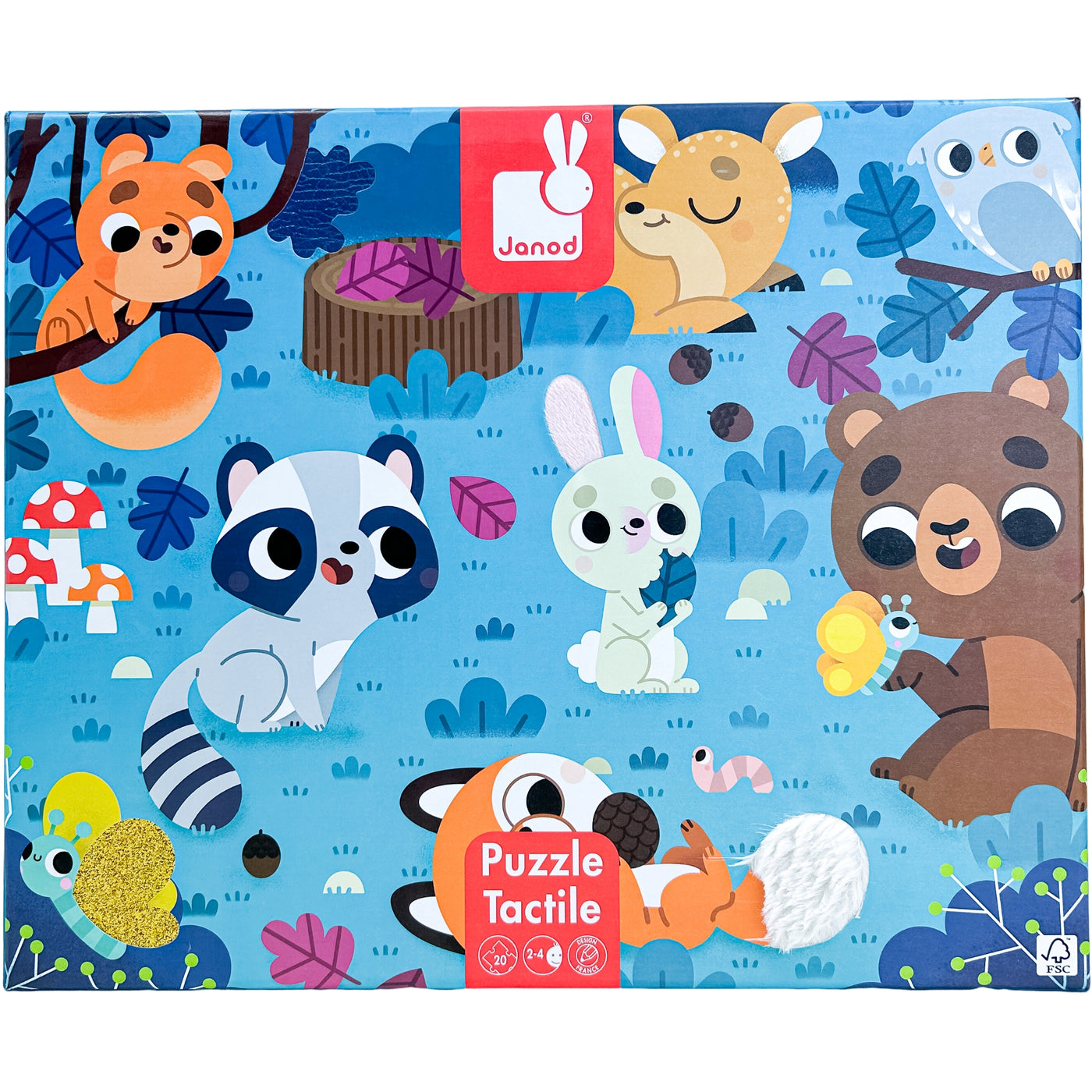 Puzzle Tactile Géant en carton