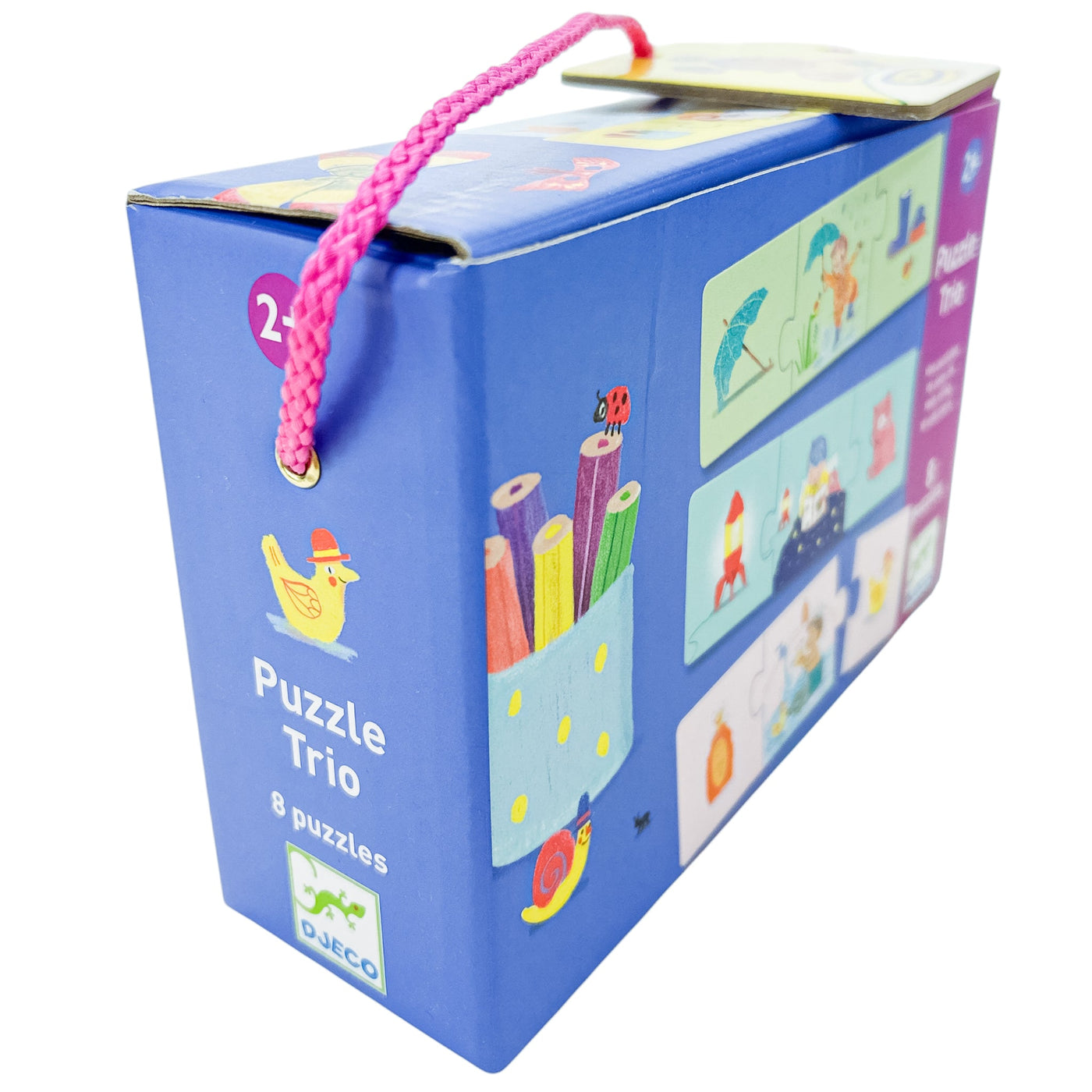 Puzzle premier âge "Puzzles Trio Djeco Mon quotidien" de seconde main en carton pour enfant à partir de 24 mois - Vue 3