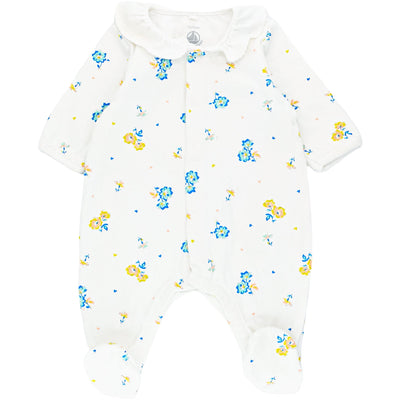 Pyjama de seconde main en coton bio pour bébé fille de 1 mois - Vue 1