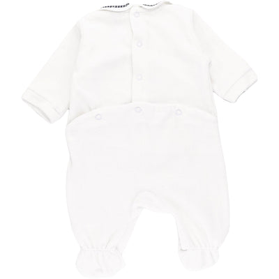 Pyjama de seconde main en velours pour bébé fille de 1 mois - Vue 2