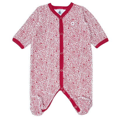 Pyjama de seconde main en velours pour bébé de 1 mois - Vue 1