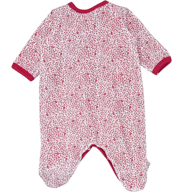Pyjama de seconde main en velours pour bébé de 1 mois - Vue 2