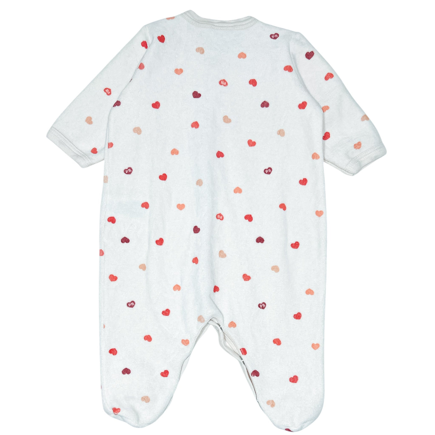 Pyjama de seconde main en velours pour bébé de 1 mois - Vue 2