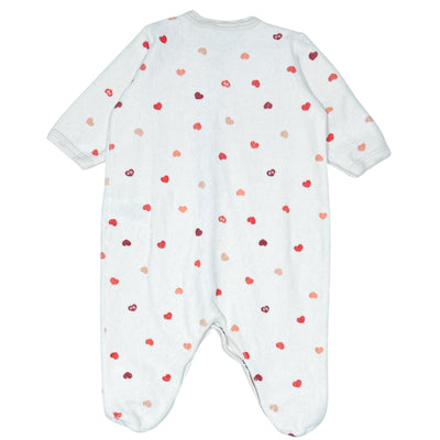 Pyjama de seconde main en velours pour bébé de 1 mois - Vue 2