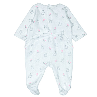 Pyjama 1 mois en velours