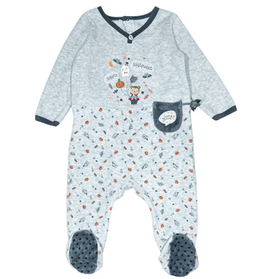 Pyjama de seconde main en velours pour bébé de 12 mois - Vue 1