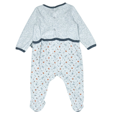Pyjama de seconde main en velours pour bébé de 12 mois - Vue 2