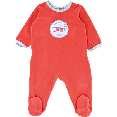 Pyjama de seconde main en velours pour bébé de 12 mois - Vue 1