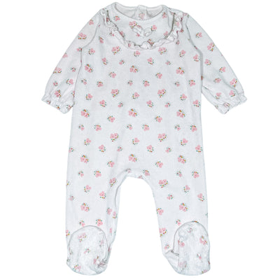 Pyjama de seconde main en velours pour bébé fille de 12 mois - Vue 1