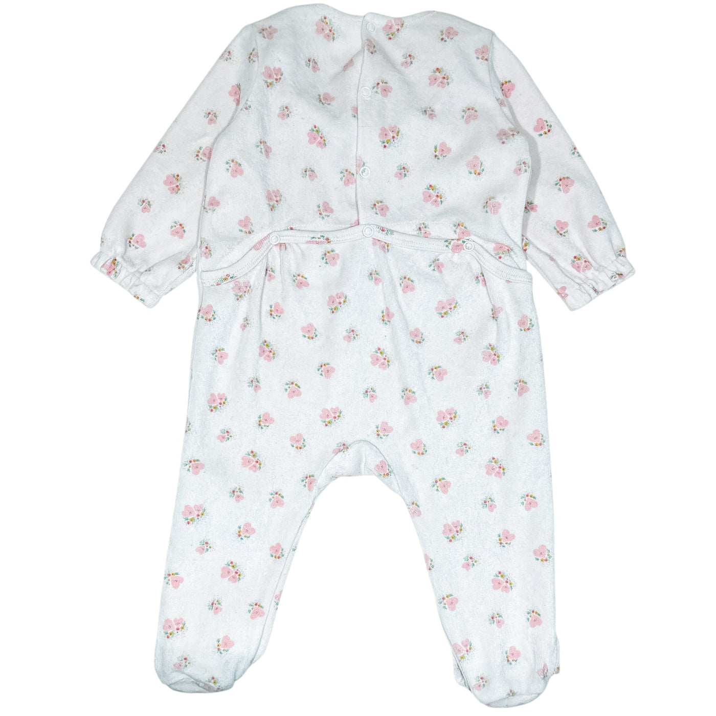 Pyjama de seconde main en velours pour bébé fille de 12 mois - Vue 2