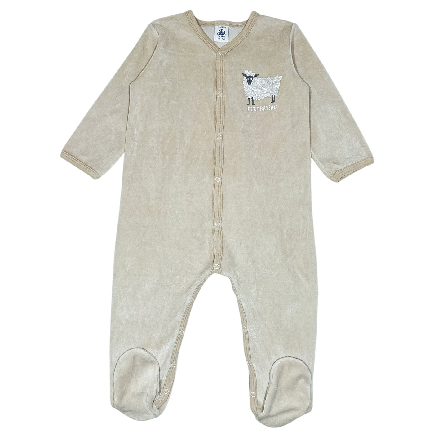 Pyjama de seconde main en velours pour bébé de 18 mois - Vue 1