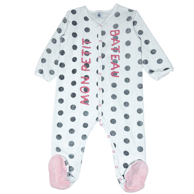 Pyjama de seconde main en velours pour bébé de 18 mois - Vue 1