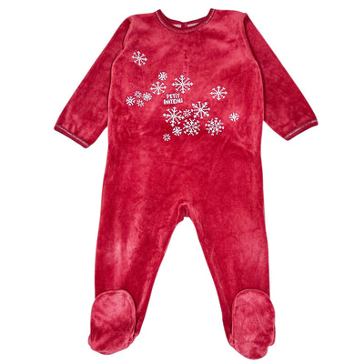 Pyjama de seconde main en velours pour bébé de 18 mois - Vue 1