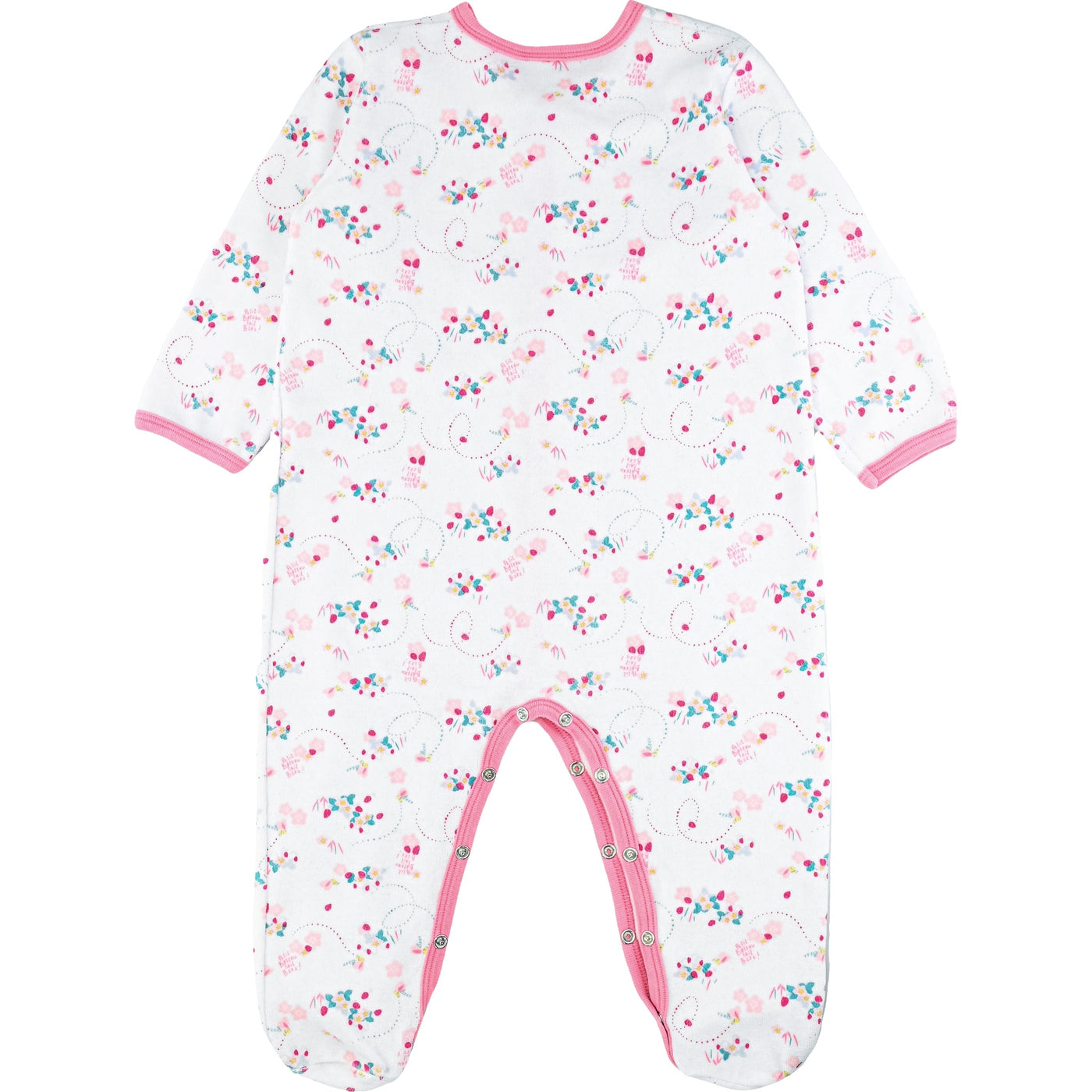 Pyjama de seconde main en velours pour bébé fille de 18 mois - Vue 2
