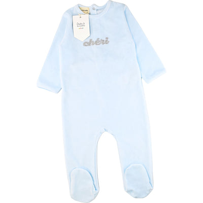 Pyjama de seconde main en velours pour bébé de 18 mois - Vue 1