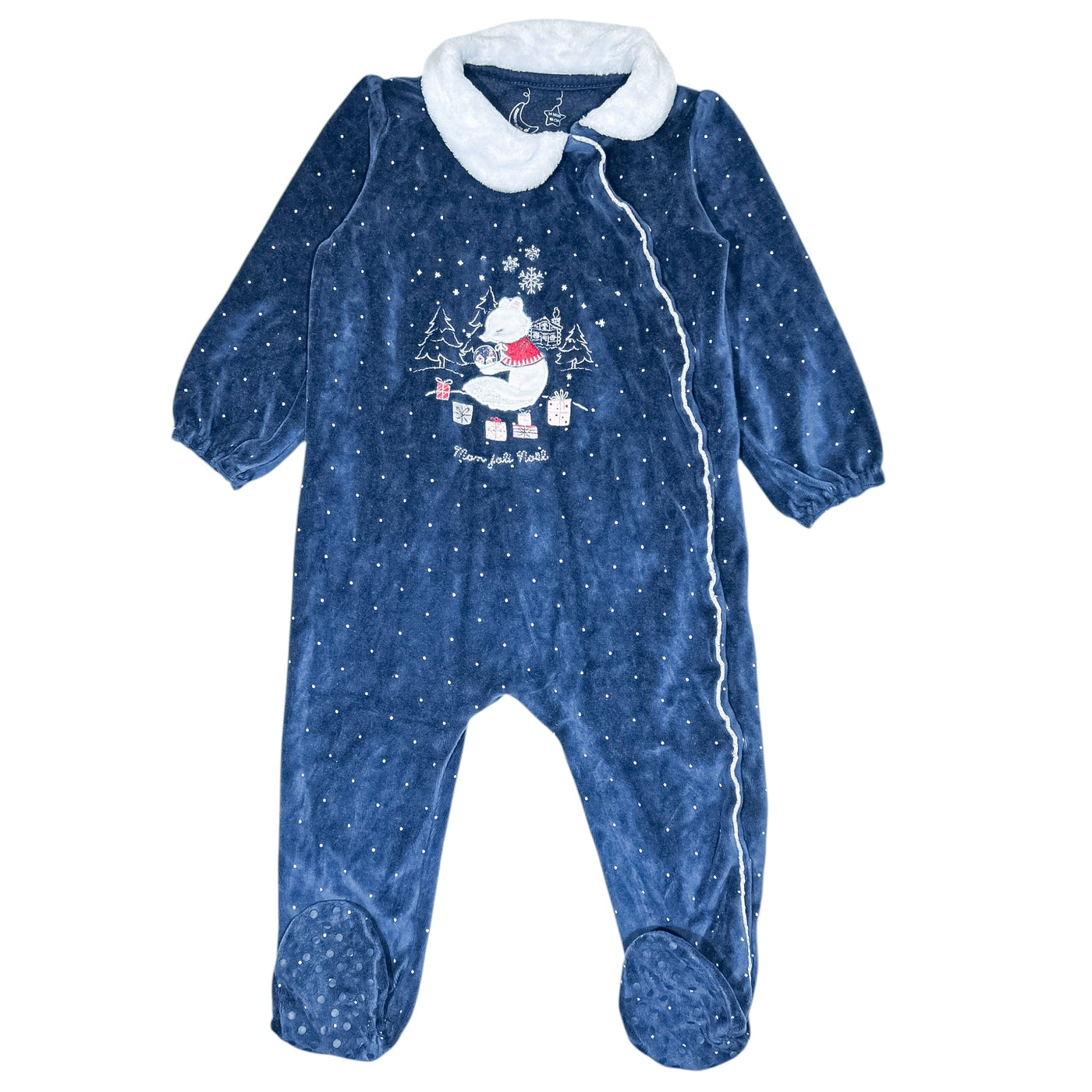 Pyjama de seconde main en velours pour bébé de 24 mois - Vue 1