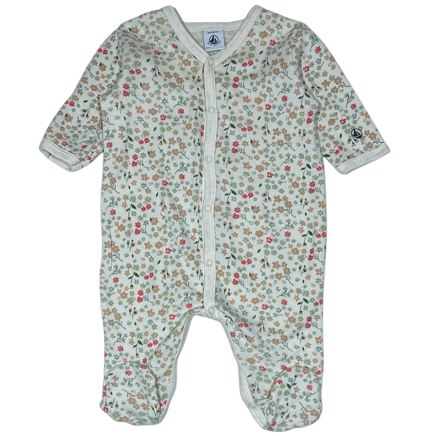 Pyjama de seconde main en coton pour bébé fille de 3 mois - Vue 1