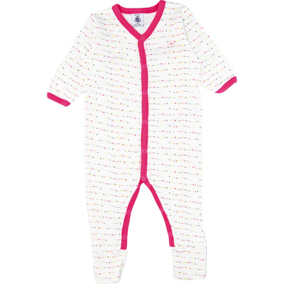 Pyjama de seconde main en coton bio pour bébé fille de 3 mois - Vue 1